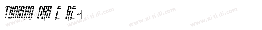 TKaisho Pr5 E Re字体转换
